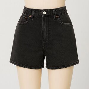 Abercrombie & Fitch Black Jean Shorts